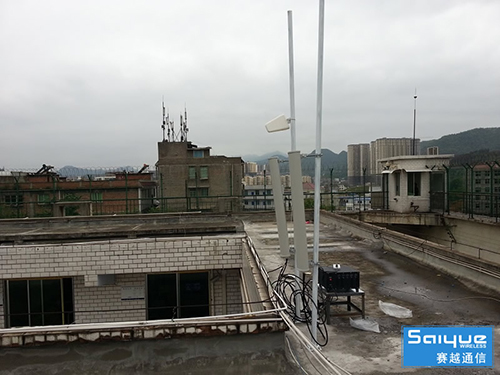  咸安某看守所大功率手机信号屏蔽器（白噪声）案例