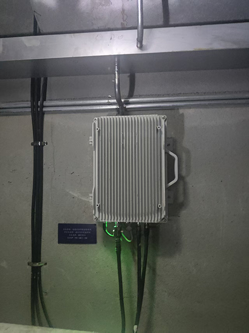  咸安电力管廊覆盖漏缆方式案例